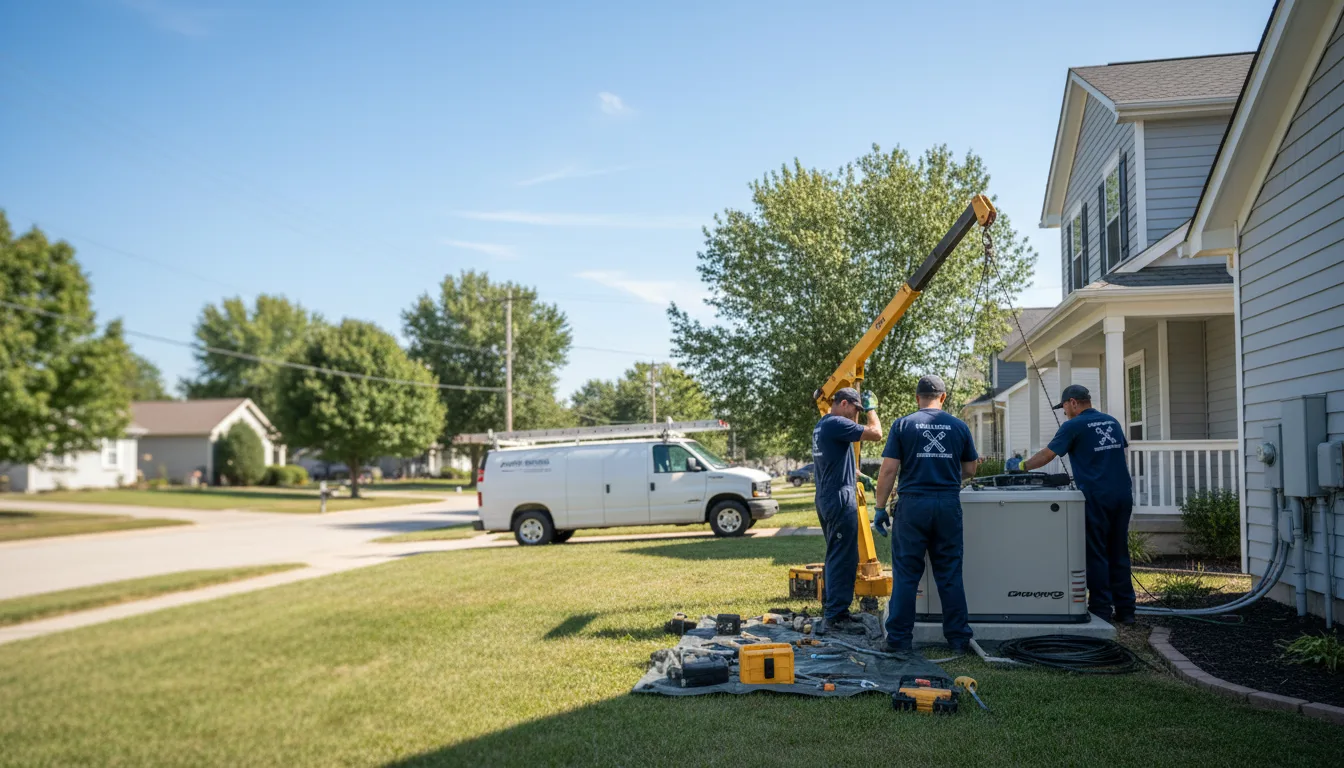 Generator Installation in Ransom Canyon, TX near me